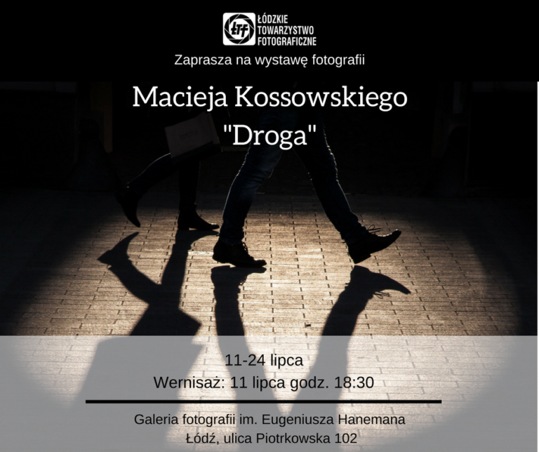 Read more about the article Zapraszamy na wernisaż wystawy Macieja Kossowskiego pt. „Droga”