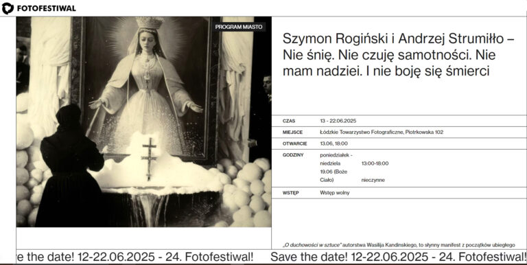 Read more about the article Szymon Rogiński i Andrzej Strumiłło – Nie śnię. Nie czuję samotności. Nie mam nadziei. I nie boję się śmierci