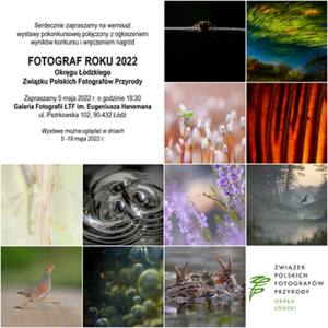 Read more about the article Wystawa pokonkursowa FOTOGRAF ROKU 2022 OŁ ZPFP