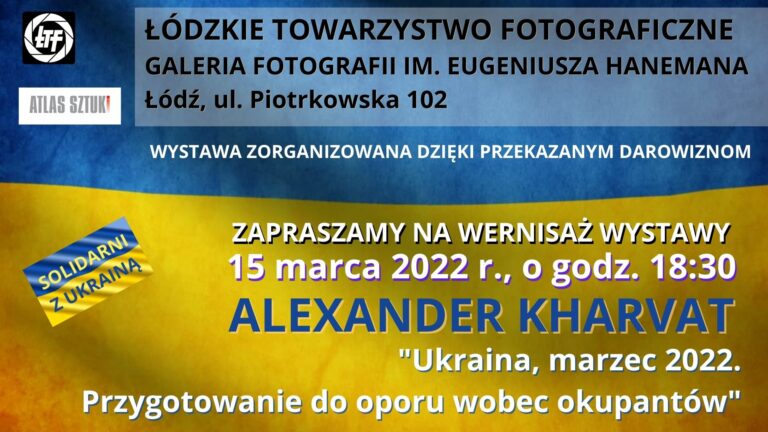 Read more about the article Alexander Kharvat-Ukraina, marzec 2022. Przygotowanie do oporu wobec okupantów.